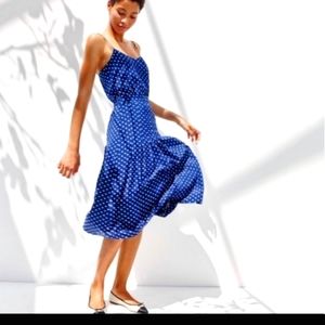 J.Crew Silk Dot Dress